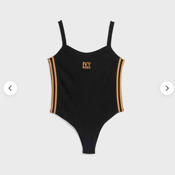 Adidas Ivy Park Black Knit Bodysuit - Picture 1 of 7